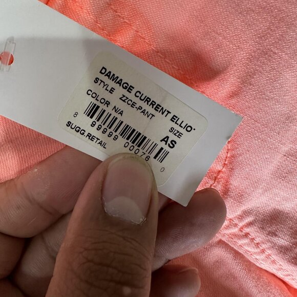 Current/Elliott Jeans Womens 26 Coral Pink Skinny Leg Ankle Made in USA Denim - Picture 4 of 8